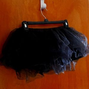 Black Tutu Evil Fairy Costume 24-28 Waist